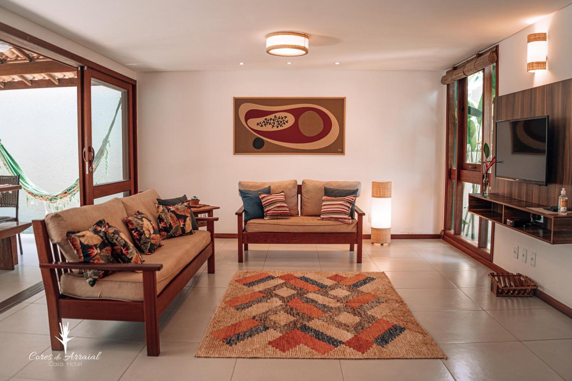 Cores Do Arraial Residence Hotel ポルトセグロ エクステリア 写真